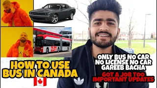 How to Travel in Bus in Canada Full Details? |Cost of Bus Pass| PRESTO CARD| SAGAR KAPOOR CANADA