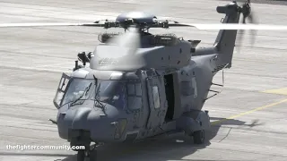 (4K) SIRIO 2022. NH90 LOBO del Ala 48. Ejercito del Aire.