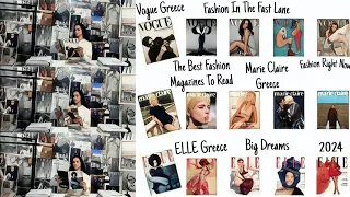 itsmegi Τα Περιοδικά του Μήνα 📚 Marie Claire & ELLE & Vogue Greece