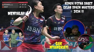 EFEK HERRY IP TERLIHAT!  RINOV/PITHA  PERWAKILAN XD UNTUK PERTAMA KALINYA JUARA DI SPAIN MASTER!