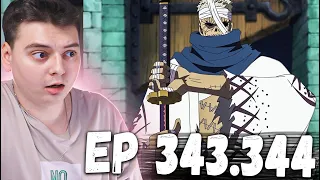 Величайший самурай РЮМА! Ван-Пис 343-344 серия | Реакция на аниме