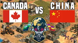 Canada vs China | Nations Cup 2023 Semi Finals