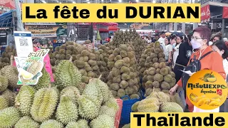 Thaïlande : Découvrez La fête du DURIAN dans l'un des plus grand marchés de Bangkok 🇹🇭