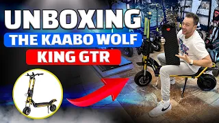Unboxing the Kaabo Wolf King GTR - Electric Scooter Enthusiast's Dream!