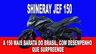 JEF 150 da Shineray. Não compre essa moto antes de ver esse vídeo