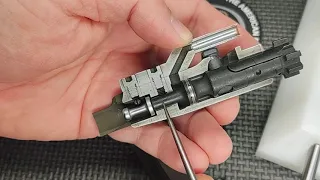 AR-15 Bolt Carrier and Rifle Cut Away Demonstration