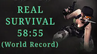 [World Record] Resident Evil Remake | Jill Real Survival Best Ending - 58:55 (Door Skip)