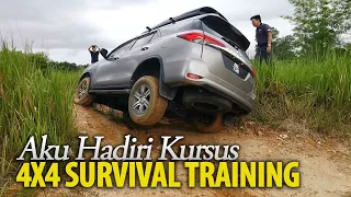 Camping Adventure, Kami Belajar 4x4 Cara Yang Betul, Professional 4WD Off-Road Driving