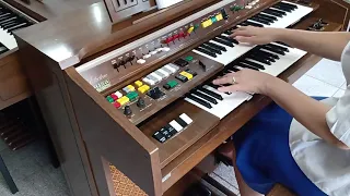 Yamaha B-75N antigo órgão (central de Hortolândia)