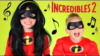 Disney Pixar Incredibles 2 Violet and Dash Costumes! Guess That Disney Song!