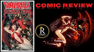 Vampirella Vs Purgatori #5 Comic Review [ Sacrifices Are Made & It All Comes Out ] Rated Comics