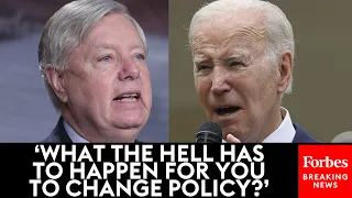 'All Hell Is Going To Break Loose!': Lindsey Graham Has Blunt Message For Biden Over Title 42 Ending