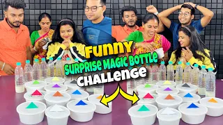 Surprise Box Magic Bottle Funny Challenge With Family