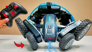 Fastest RC Unique Alien Canon Roll Car Unboxing & Testing - Chatpat toy tv