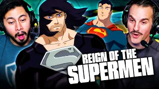 REIGN OF THE SUPERMEN Movie Reaction! | First Time Watch | DC | Jerry O'Connell | Rebecca Romijn