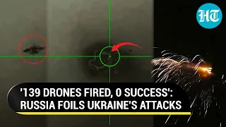 Russia Crushes 139 Attack Attempts By Ukraine; Dramatic Drone Duel In Donetsk | Watch