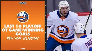 Playoff Overtime Goals from the Islanders