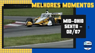 Melhores Momentos - Mid-Ohio | Treino Livre 1 | Fórmula Indy