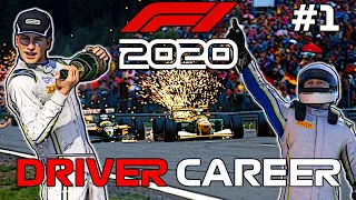 F1 2020 DRIVER CAREER MODE - #1 - ANOTHER TROPHY?!?!?!