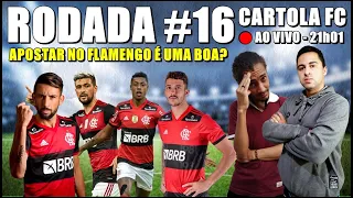 Live de CONFIRMAÇÃO da ESCALAÇÃO DA RODADA 16 DO CARTOLA FC 2021