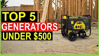 ✅Top 5 Best Generators $500 in 2023 | Best Generators $500 in 2023