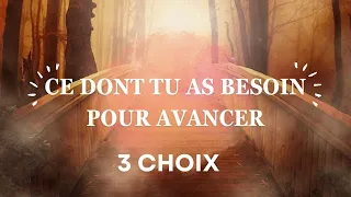 CE DONT TU AS BESOIN POUR AVANCER ✨3 CHOIX 🌈INTEMPOREL💖