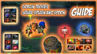 Goblin Techies Squee Spleen and Spoon Guide | Как правильно играть на минёре? Ответ тут ! :)