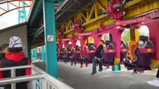 Dorney Park 4/27/2024 Park Footage