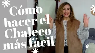 ✂️Cómo hacer un #Chaleco muy #Fácil (#CosturaFácil)