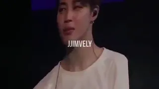 180908 JIMIN SPEAK ENGLISH (NOT TODAY) BTS LOVE YOURSELF CONCERT in LA day 3 #btsloveyourselftour