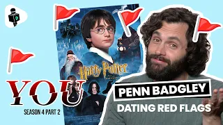 Penn Badgley REVEALS His Dating RED FLAGS 😱 🚩 | YOU Season 4: Part 2 Interview
