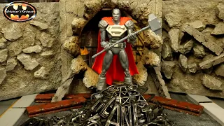 McFarlane DC Multiverse Steel Reign of The Supermen Action Figure Review & Comparison