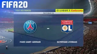 FIFA 20 - Paris Saint Germain vs. Olympique Lyonnais @ Parc des Princes