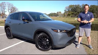 Is the NEW 2022 Mazda CX-5 Carbon Edition a better SUV than a Honda CR-V?