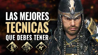 LAS MEJORES TÉCNICAS & HABILIDADES EN GHOST OF TSUSHIMA