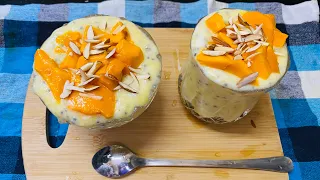 Mango sago dessert recipe #seemas_rasoi#trending