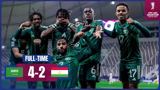 #AFCU23 | Group C : Saudi Arabia 4 - 2 Tajikistan