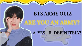 BTS ARMY Quiz: Are you an ARMY?