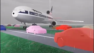 Delta Airlines Flight 191 (Roblox Crash Animation)