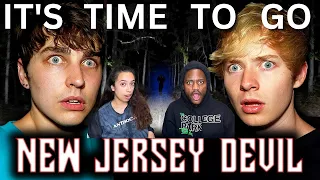 SAM AND COLBY VISIT THE JERSEY DEVIL IN USA'S MOST HAUNTED FOREST | RAE AND JAE