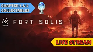 Fort Solis Collectables Platinum Walkthrough Chapter 1 - 2 Livestream #FORTSOLIS #PS5 #PlayYourWay