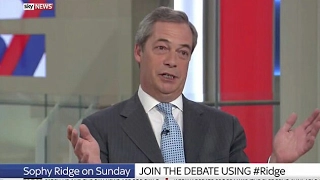 Nigel Farage says Donald Trump is strengthened by losing obamacare repeal