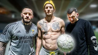 Rapper, MMA Kämpfer & Gauner gehen Fußball spielen (sehr lustig)