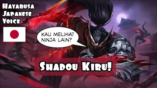 Hayabusa Japanese Voice (Subtitle English and Indonesia) Mobile legends