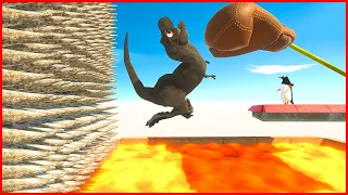 HIGH JUMP and IF SLOW MID-AIR YOU will PUNCH - Animal Revolt Battle Simulator