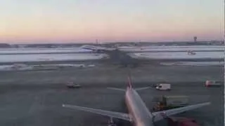 Взлёт Трансаэро Boeing 747-400