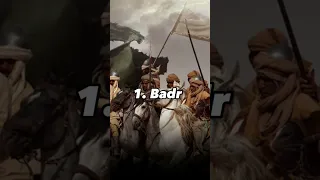 4 battles of prophet Muhammad(S.A.W)||#shorts||#viral||#trending||#subscribe