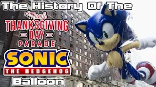 The History of The Macy's Thanksgiving Day Parade Sonic The Hedgehog Balloon