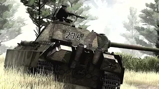 Gates of Hell - Panther tanks in battle