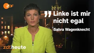 Bündnis für Unzufriedene? Sahra Wagenknecht im Interview | heute journal vom 23.10.2023